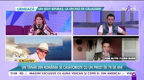 Un tânăr din România, își dorește să se căsătorească cu un preot englez de 78 de ani