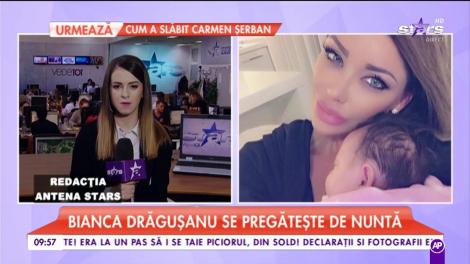 Emoționant! Bianca Draguşanu se pregăteşte de nuntă. A doua oară mireasa lui Slav?