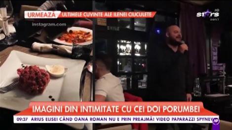 Între două concerte, Dorian Popa și-a surprins iubita cu o cină romantică