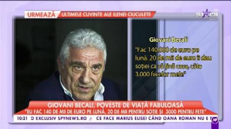 Giovani Becali, poveste de viață fabuloasă: "Viața mea are două părți: una de aventurier și una de om ce afaceri"