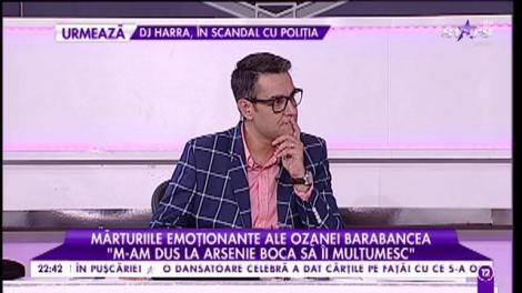 Ozana Barabancea, din cabinetul medicului direct la tv: "Nu vă arăt pansamentul!"