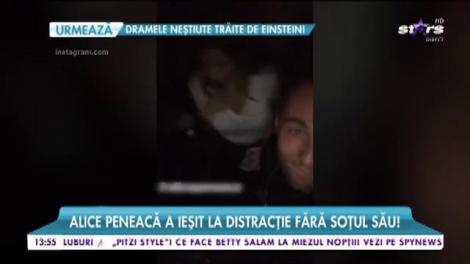Alice Peneacă a ieșit la distracție fără soțul ei! Diva a petrecut &icirc;n club alături de un bărbat celebru!
