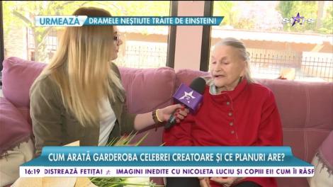 Zina Dumitrescu nu se lasă de modă nici la 80 de ani!