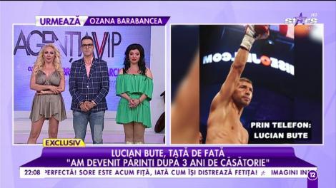 La o lună după ce a devenit tată, Lucian Bute a făcut o măturisire-bombă: "Mi-a schimbat viaţa acest copil"