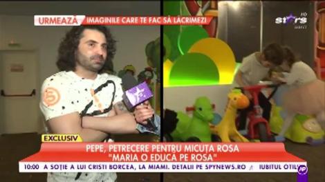 Pepe, petrecere mare pentru micuța Rosa