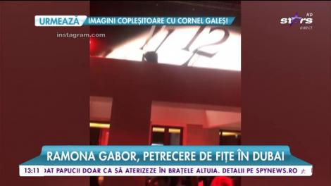 Ramona Gabor, petrecere de fițe în Dubai! A petrecut la masă cu milionarii lumii!