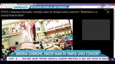 Se apropie marele moment. Simona Gherghe, emoţii mari cu „bebelina”