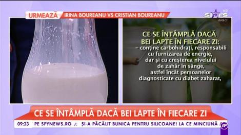 Beneficiile consumului de lapte