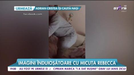 Fetiţa Andreei Tonciu a făcut primii paşi