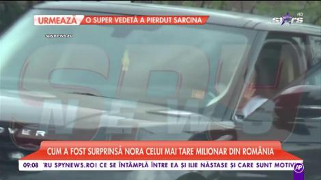 Nora celui mai tare milionar din România, apariţie de senzaţie pe străzile Capitalei