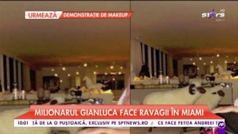 Controversatul milionar Gianluca Vacch face ravagii în Miami