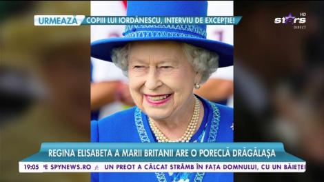 Regina Elisabeta a Marii Britanii are o poreclă drăgălaşa
