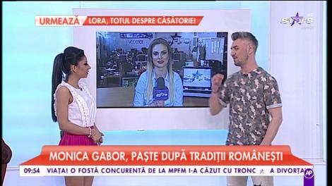Monica Gabor, Paște după tradiții românești