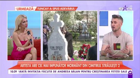 Ileana Ciuculete are cel mai impunător mormânt din cimitirul Străulești 2