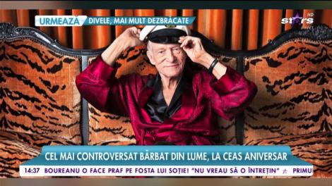 Cel mai controversat bărbat din lume, la ceas aniversar! Hugh Hefner implinește 90 de ani!