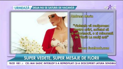 Super vedete, super mesaje de florii! Pepe: "La mulți ani tuturor floriilor!"