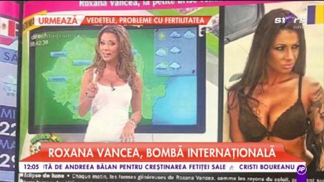 Roxana Vancea, bombă internațională! Formele sale apetisante fac furori și peste hotare