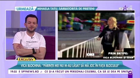 Vica Blochina, mamă model pentru băiețelul ei Edan