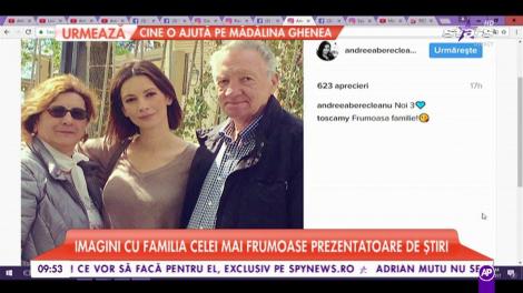 Fotografie inedită cu Andreea Berecleanu! Cum arată părinții frumoasei prezentatoare