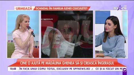 Cine o ajută pe Mădălina Ghenea să-și crească îngerașul