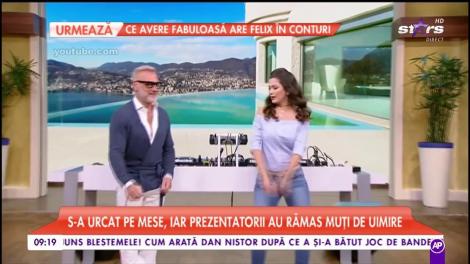 Gianluca Vacchi a făcut show la o emisiune TV din SUA