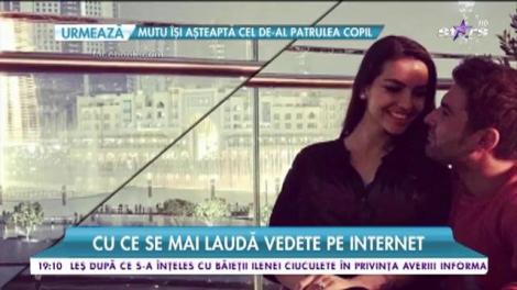 Cu ce se mai laudă vedete pe internet