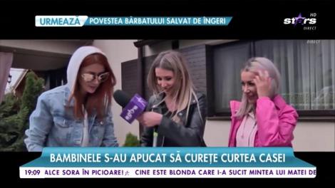 Denisa şi Raluca de la Bambi s-au pus pe treabă