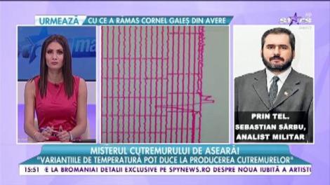 Misterul cutremurului de aseară!