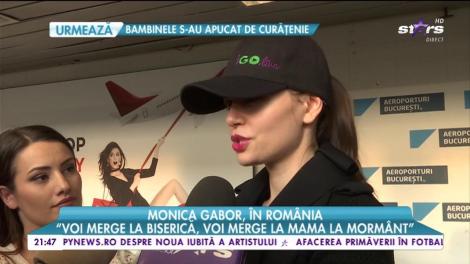 Monica Gabor va petrece Paștele alături de fiica ei: ”Voi rămâne aproximativ o lună în țară”