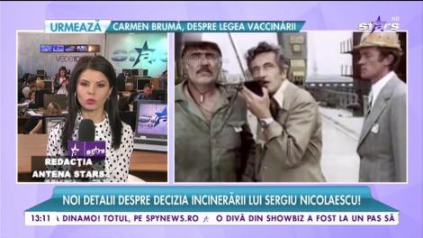 Adevărul a ieșit la iveală abia acum! De ce a fost incinerat regretatul regizor Sergiu Nicolaescu!