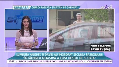 Luminița Anghel și David au &icirc;ngropat securea războiului! Artista a făcut primul pas spre &icirc;mpăcare!