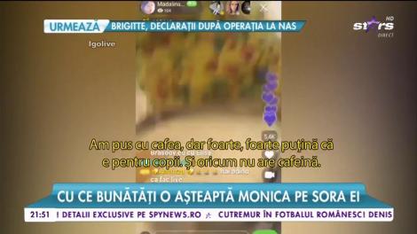 Monica Gabor a ajuns la cratiță