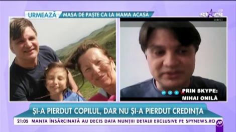 Mihai Onilă, dezvăluirile cutremurătoare ale unui tată îndurerat. Și-a pierdut copilul, dar nu și credința: "Fiica mea nu este moartă"