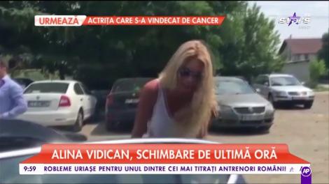 Alina Vidican, pregătită să încheie definitiv actele de divorţ!
