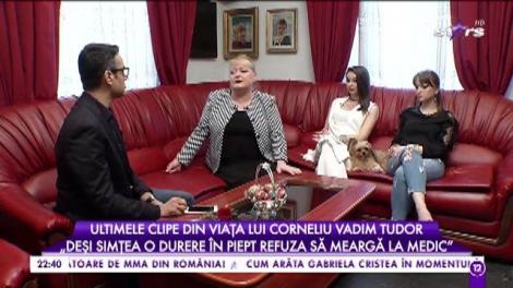 Ultimele clipe din viața lui Vadim Tudor. Soția tribunului: ”La patru dimineața mi-a spus că a auzit cucuveaua la geam”