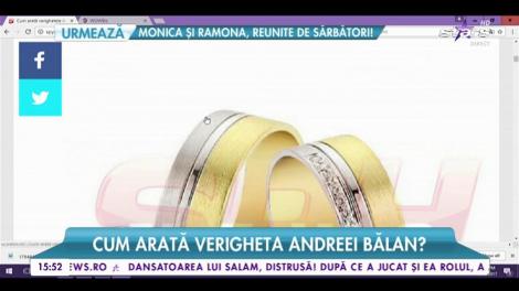 Cum arată verigheta Andreei Bălan. Artista și soțul ei au făcut imaginile publice, în premieră