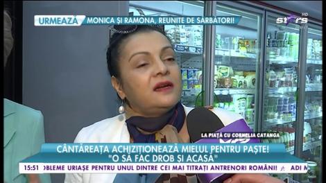 La piaţă cu Cornelia Catanga