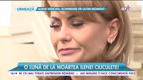 A trecut o lună de când Ileana Ciuculete nu mai este printre noi, iar apropiații continuă să o plângă. Imagini DUREROASE!