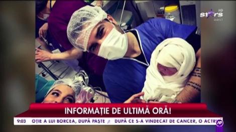 Sandra Mutu a născut! Iată primele imagini cu Tiago Adrian!