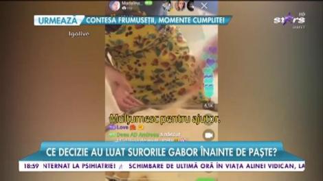 Au lăsat finețurile din Dubai și America și s-au pus pe mâncat covrigi! Ramona şi Monica Gabor s-au reunit, de Sărbători, în România