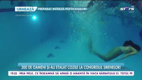 300 de oameni și-au etalat cozile la Congresul Sirenelor!