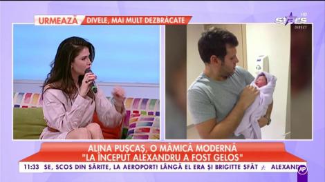 Alina Pușcaș, o mămică modernă și curajoasă. Frumoasa prezentatoare, pregătită pentru ce de-al treilea copil