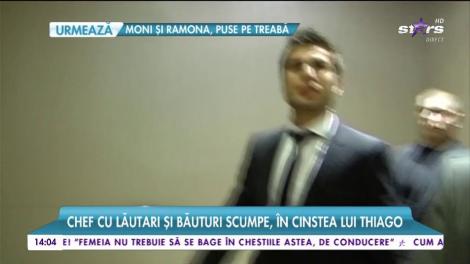 Adrian Mutu, chef cu lăutari și băuturi scumpe, în cinstea lui Thiago