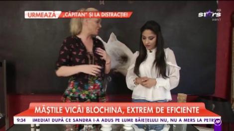 Vica Blochina își întreține frumusețea cu reţete băbești