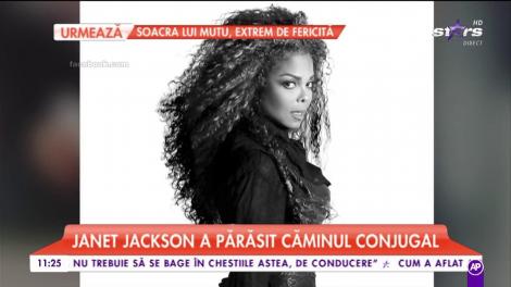 Janet Jackson a părăsit căminul conjugal