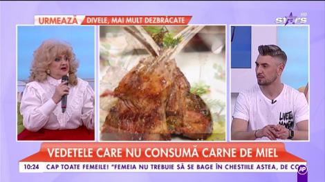 Vedetele din România care nu consumă carne de miel
