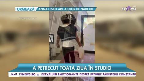 Când toată lumea era în freba pregătirilor pentru masa de Paşte, Delia muncea