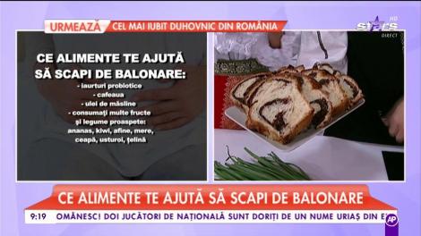 Ce alimente te ajută să scapi de balonare