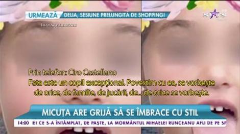 Maya, fetiţa Antoniei calcă pe urmele mamei