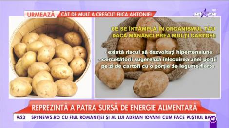 Îţi plac cartofii? Iată un lucru la care nu te-ai fi gândit: ce se întâmplă dacă mănânci prea mulţi
